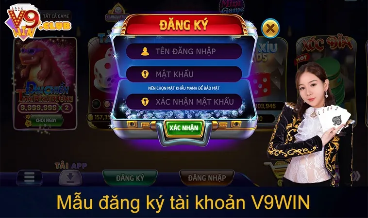 V9WIN – Cổng Game Số 1 Châu Á - Link V9 WIN 2025 Mới Nhất 172 Mẫu đăng ký tài khoản trên website và app cổng game V9WIN
